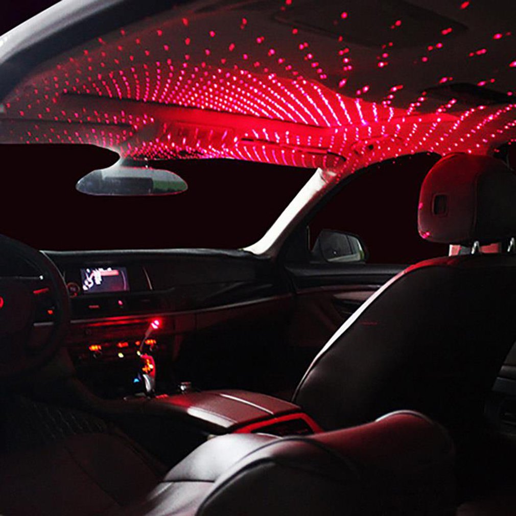 Mini LED Car Roof Star Night Light USB Decorative Lamp Projector –  WOWconsumers