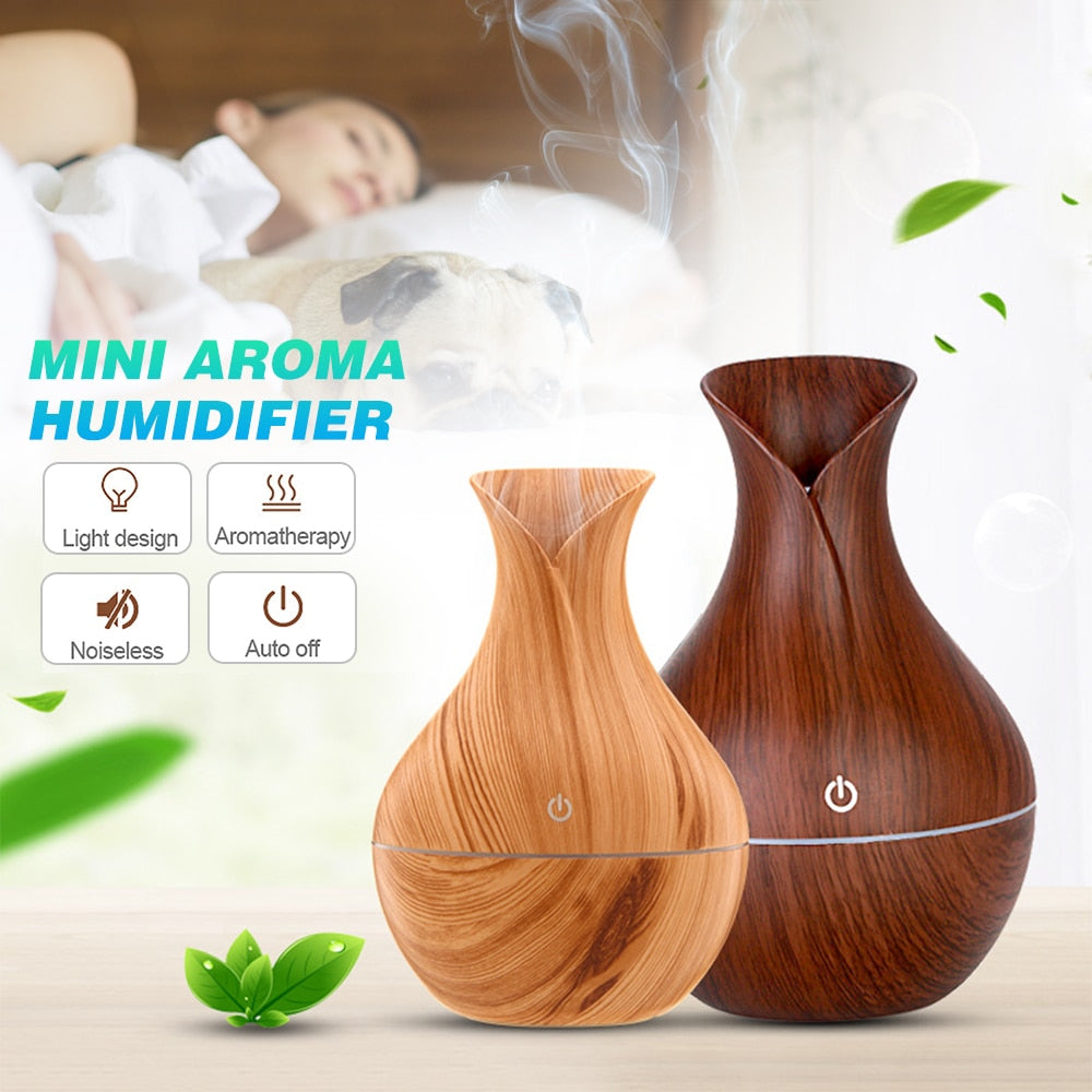 130ML Aroma Humidifier Essential Oil Diffuser Aroma therapy – WOWconsumers